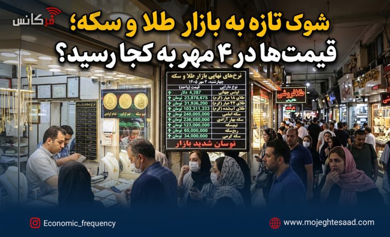 بازار طلا و سکه امروز شنبه ۴ مهر