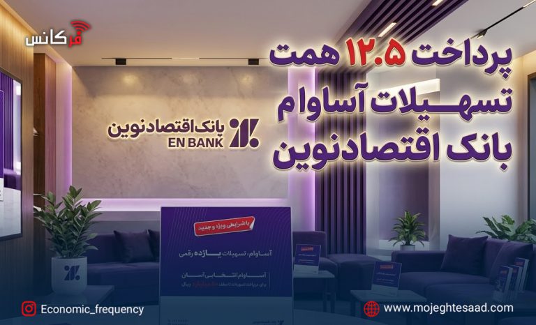 تسهیلات آساوام بانک اقتصادنوین