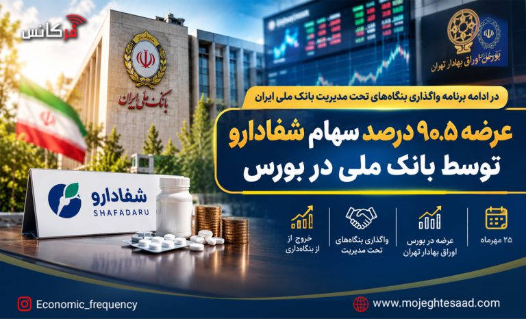 عرضه سهام شفادارو بانک ملی
