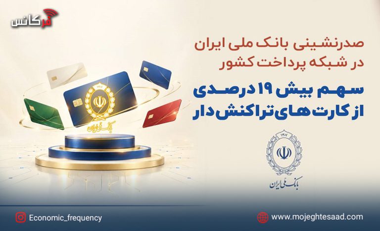 سهم بانک ملی از شبکه پرداخت کشور