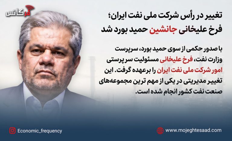 فرخ علیخانی سرپرست شرکت ملی نفت
