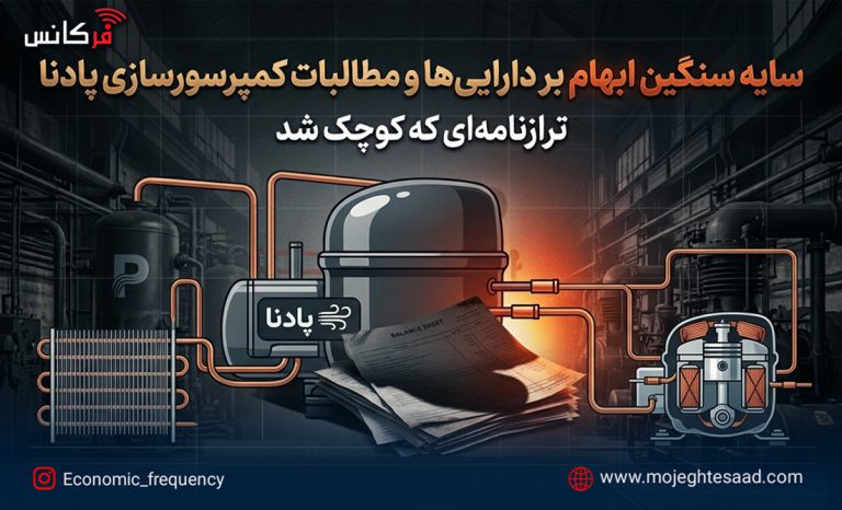وضعیت مالی شرکت پادنا